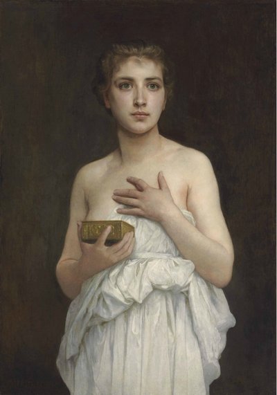 Pandora by William Adolphe Bouguereau